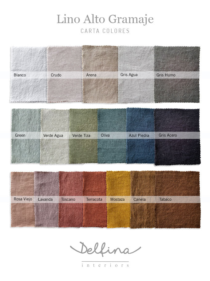 Funda Cojín Líneas Deshilado Lino Alto Gramaje