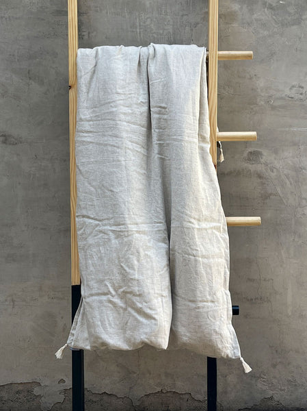 Sofa Cover 160 x 80 Lino Arena Tradicional, relleno en pumon de plumas